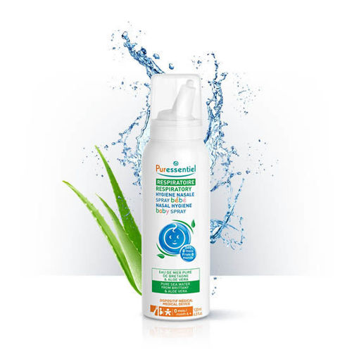 Slika Puressentiel RESPIRATORY NASAL HYGIENE Aloe Vera Baby Spray